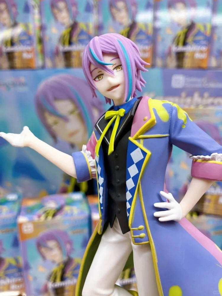 Фото В наличии оригинальная фигурка Sega Ddc Hatsune Miku World Project, аниме-фигурка, модель куклы Kusanagi Nene Otori Emu Rui, настольный сбор, подарок №4