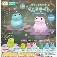 gashapon capsule toy japan genuine yell afloat sitting light glowing frog model lamp gifts decoration