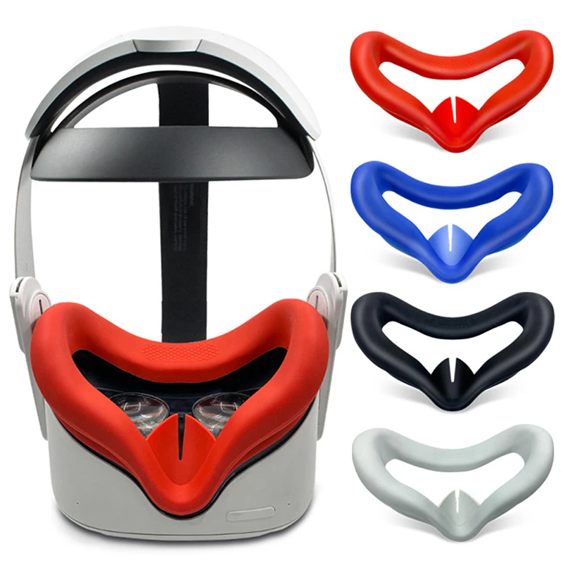 

Silicone Bracket Protective Anti-sweat Eye Mat Cover Cushion VR Cushion Face Cover Silicone Facial Interface Replaced Face Pad