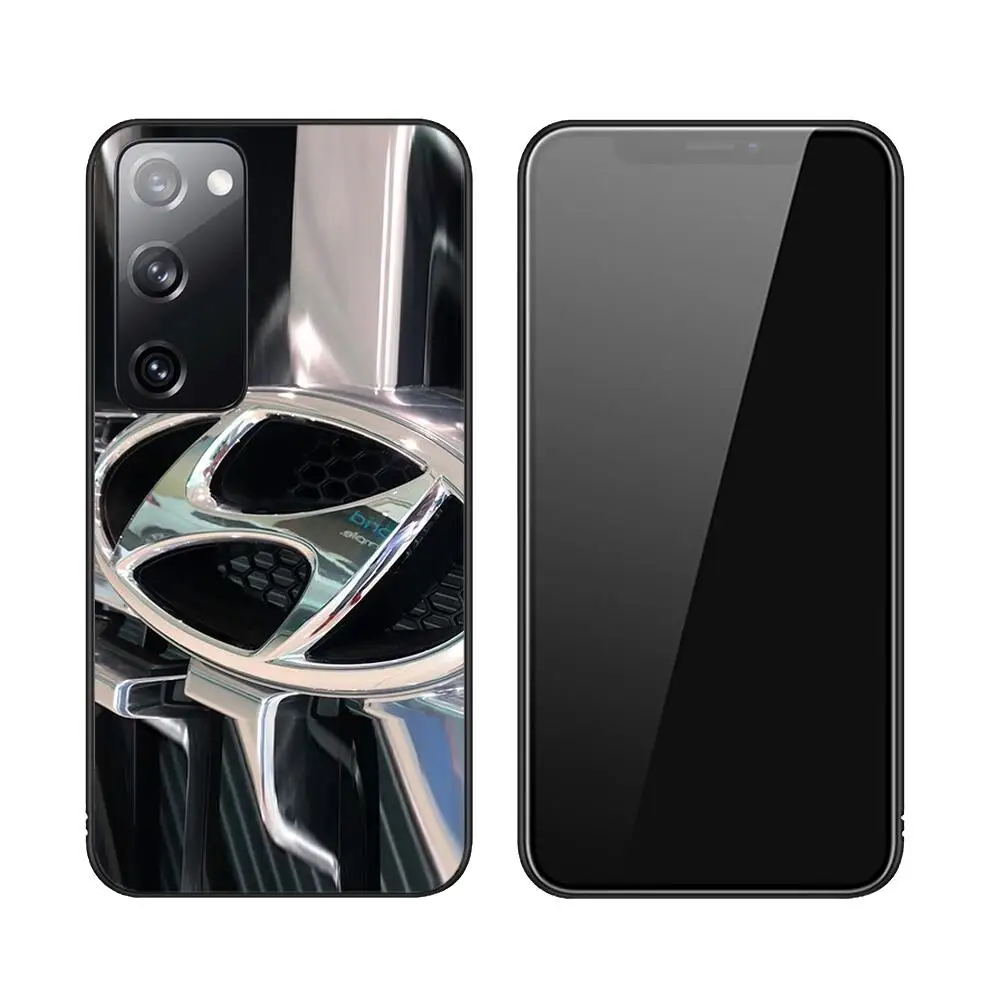 Hyundai Motor Phone Case Luxury Fashion For Samsung Galaxy S23 S21 S10 S30 S20 S22 S8 S9 S30 Pro Plus Ultra Fe Soft Phone Covers