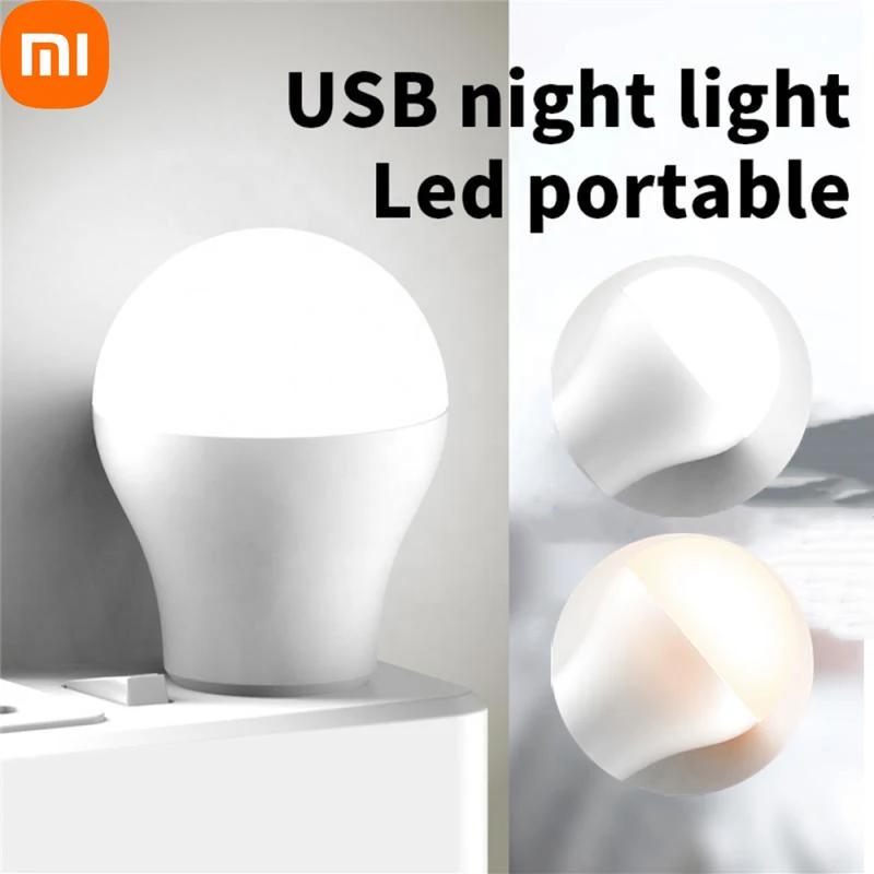 Лампа Xiaomi с USB-разъемом для компьютера маленький светильник чтения USB-зарядкой и