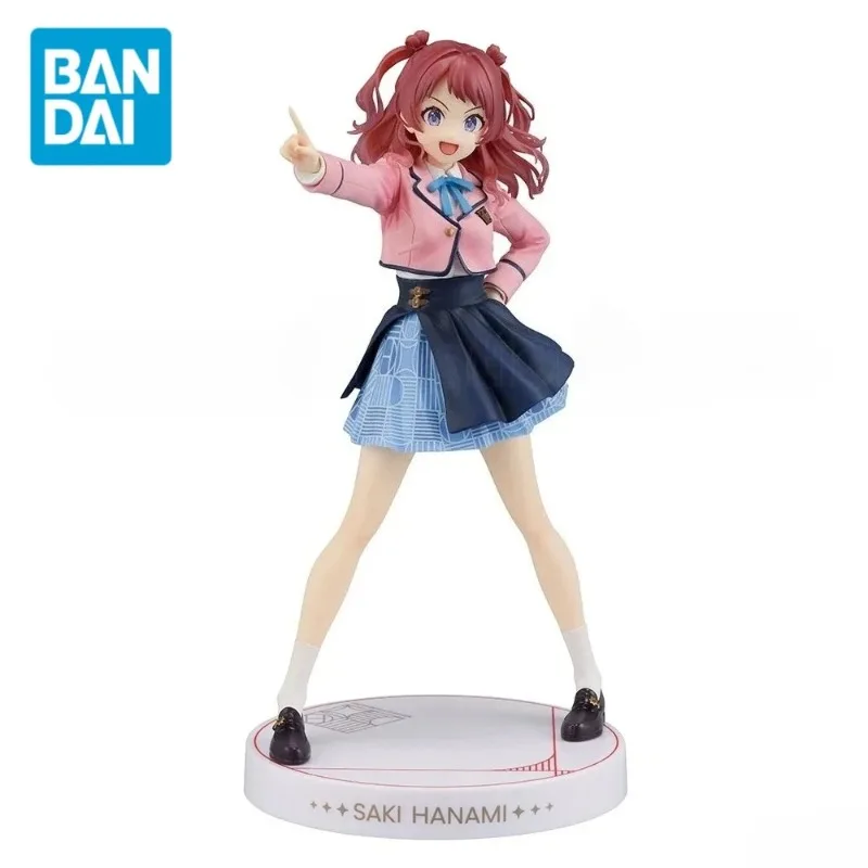 Фото Оригинальный BANDAI Ichiban Kuji School Idolmaster Part2 A Award Saki Hanami 1/7, масштаб Gracemaster, украшения, фигурка, модель, игрушки, подарки №2