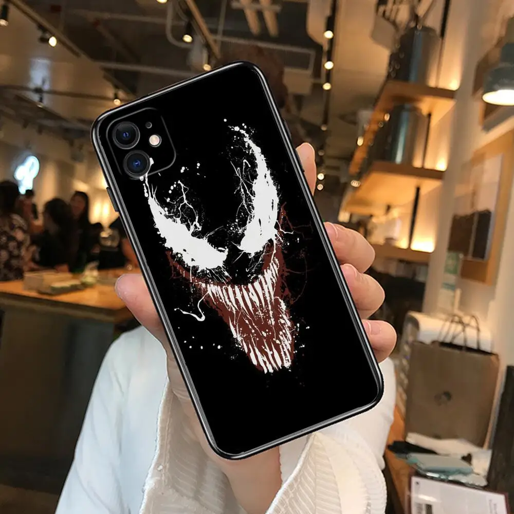 venom 2022 new phone cases for iphone 11 12 13 pro max case iphone 7 case 6 8 plus se 2020 x xr smartphone celulares soft cover free global shipping
