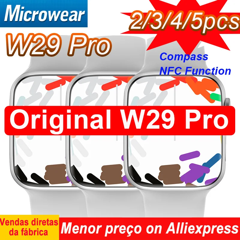 

Смарт-часы Microwear, 3 шт., 5 шт., W29 Pro, 2 шт.