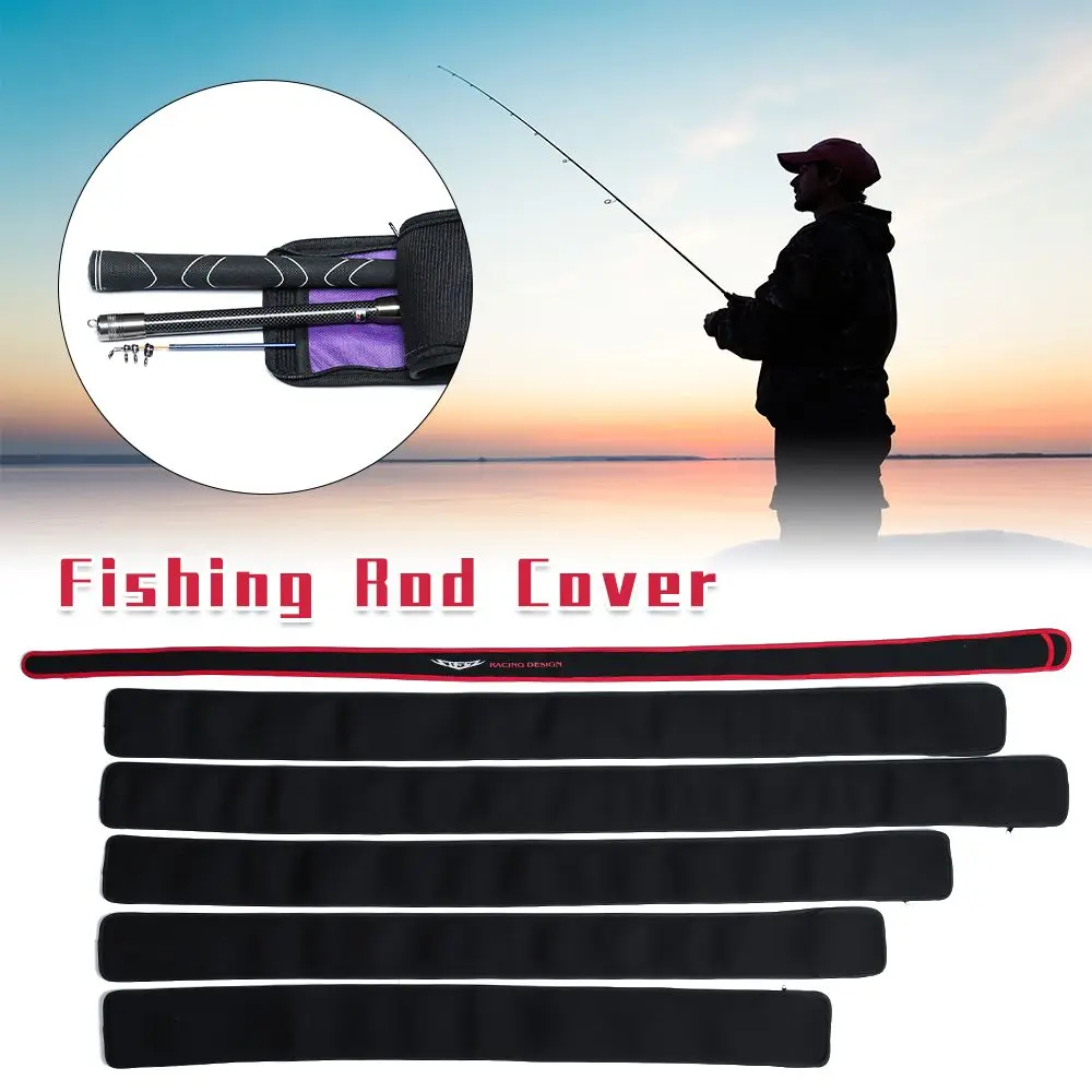 

Fishing Rod Bag Wear Resistant Soft Thicken Storage case Protective Bags Rod Sleeve 150cm/140cm/130cm/120cm Lure Fishing Tackle