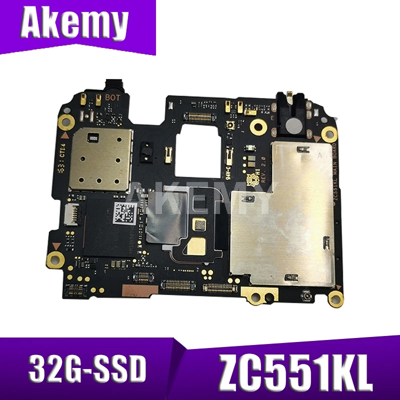 

Оригинальная материнская плата для Asus ZC551K ZC551KL, настольная материнская плата, бесплатная доставка, 32G-SSD