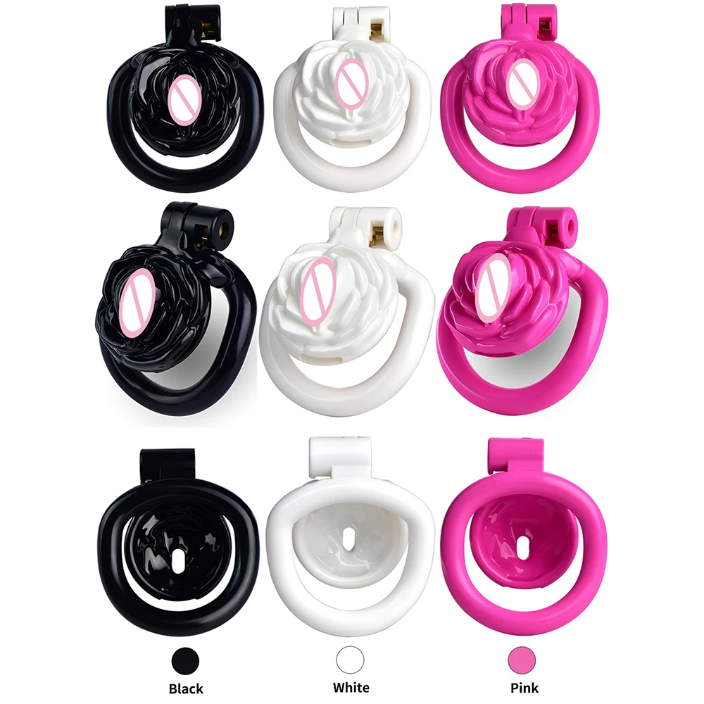 Мужской Пояс верности LEZEE из смолы женский дизайн в виде бабочки розы кольца на