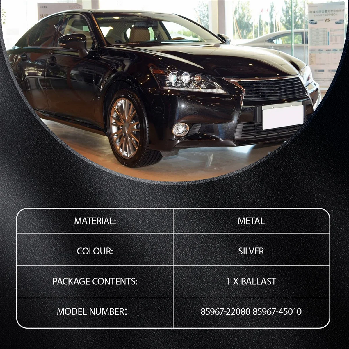 Новый модуль управления ксеноновым балластом для HID фар D4S D4R Toyota Lexus Subaru 85967-08020