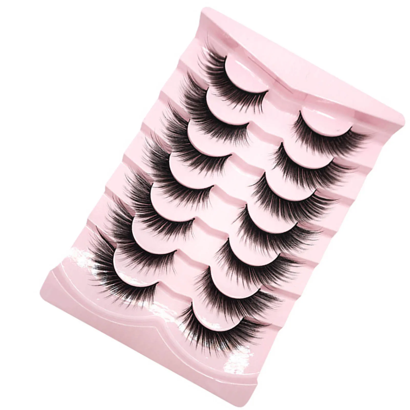 

Ресницы пушистые тонкие Fox для ежедневного макияжа глаз, объемные 3D ресницы для красоты, инструменты для макияжа MH88