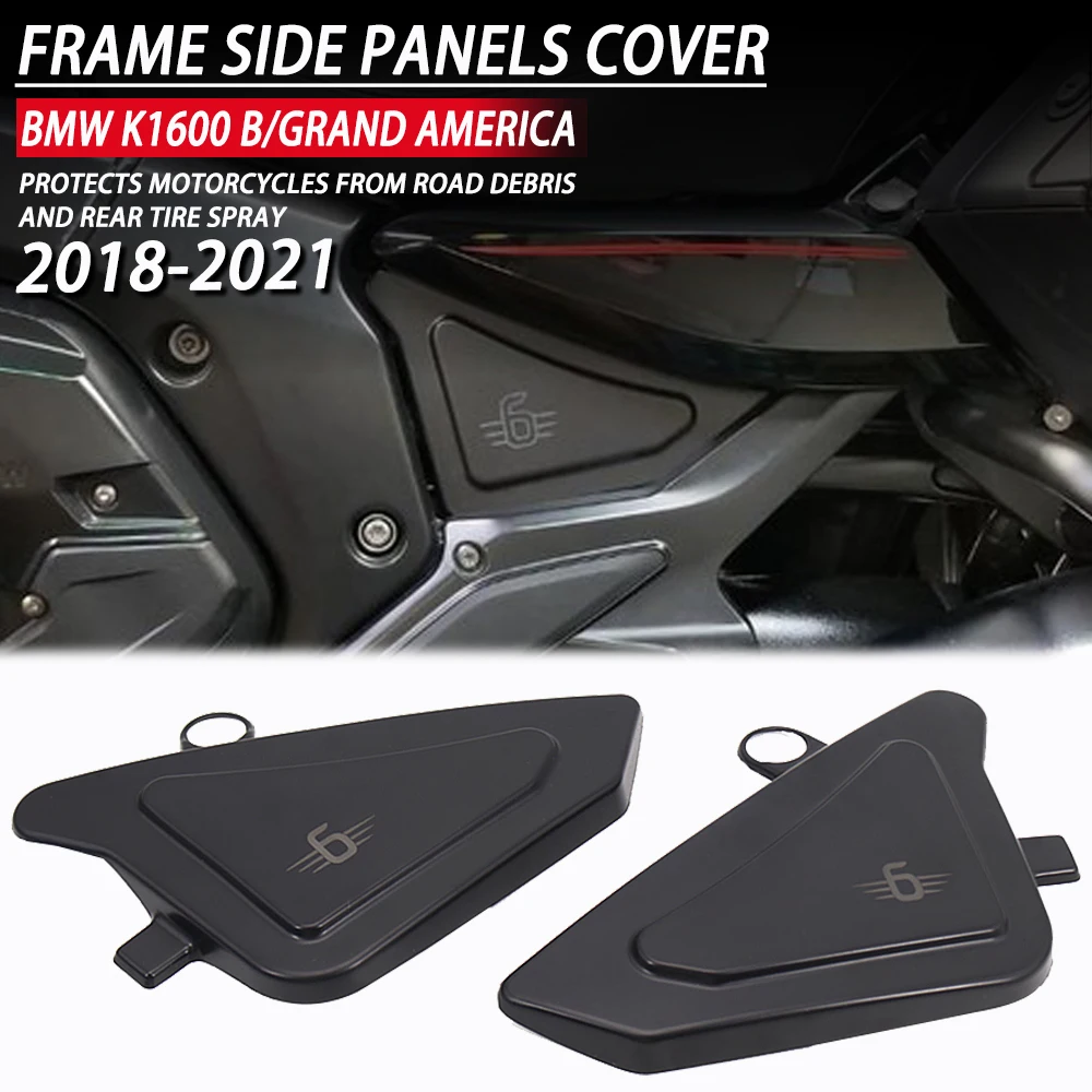 

Motorcycle Accessories Frame Side Panels Cover FOR BMW K1600 B/GRAND AMERICA 2018-2021 Fairing Cowl Plastic Plates Tank Trim K16