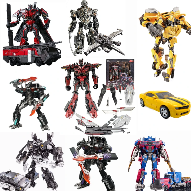 Transformation Toys BaiWei 1024 SS61 Sentinel Prime KO 19cm Robot Model 1023 SS54 Galvatron KO 1026 SS14 Ironhide Action Figure