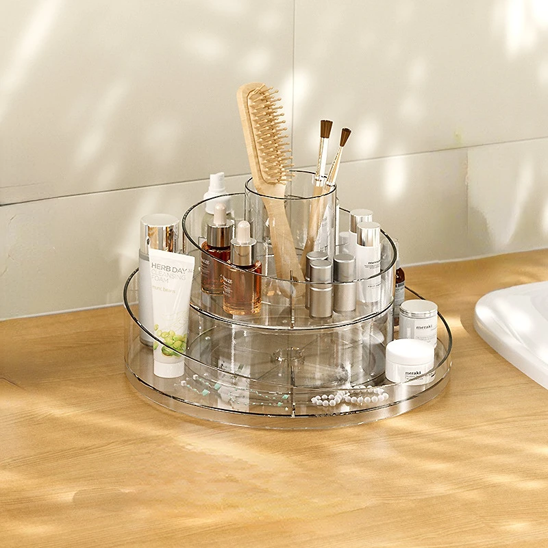 

Вращающаяся коробка для косметики и губной помады