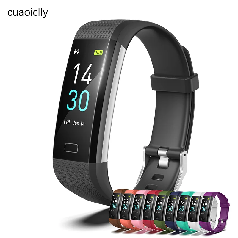 

Health Fitness Tracker with Step Counter /Calories /Heart Rate Monitor IP68 Pedometer Watch for Women Men Kids