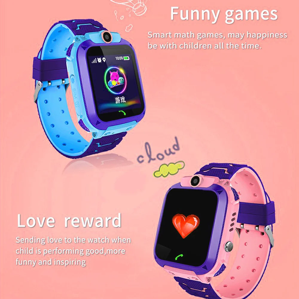 Cheap Kids Gps Watch S6 Children Smart with Waterproof Camera Sos Button Video Call |