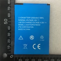 li3820t43p3h785440 battery for zte blade l370 for zte blade l2 plus 2000mah cell phone batterie in stock tracking number
