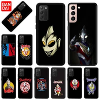 for samsung s22 plus s21 fe s10 note20 ultra s20 ultraman anime silicon phone case cover for galaxy note 10 lite 9 8 fundas capa