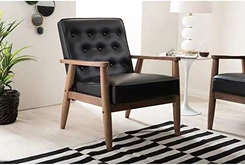 

Chair armchairs,Wood, Black
