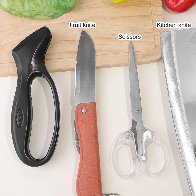 3/1 шт. портативная точилка для ножей инструмент быстрой заточки нескользящая