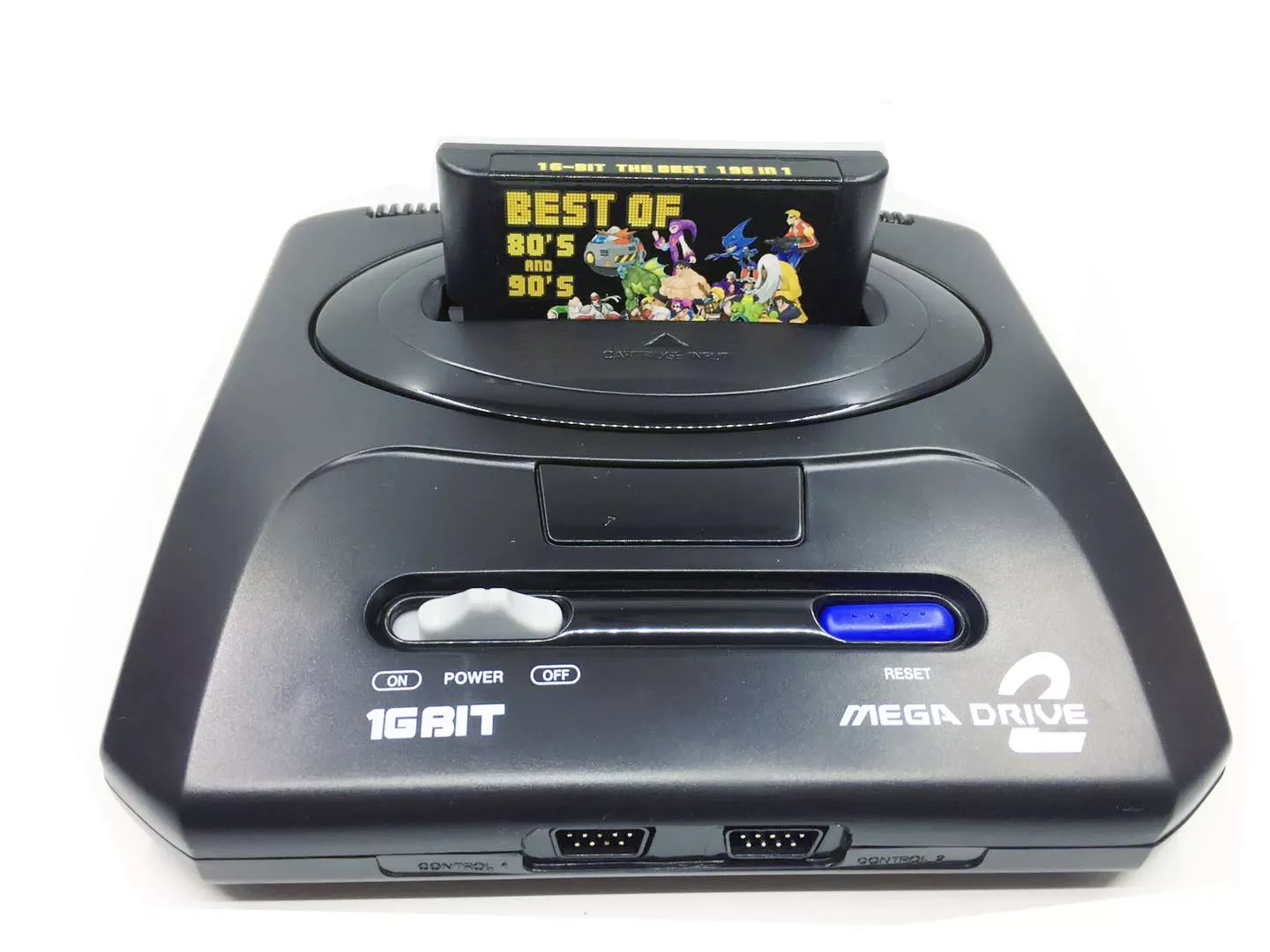 

16 bit SEGA MD2 Video Game Console with US and Japan Mode Switch,for Original SEGA handles Export Russia with 196 in 1 games