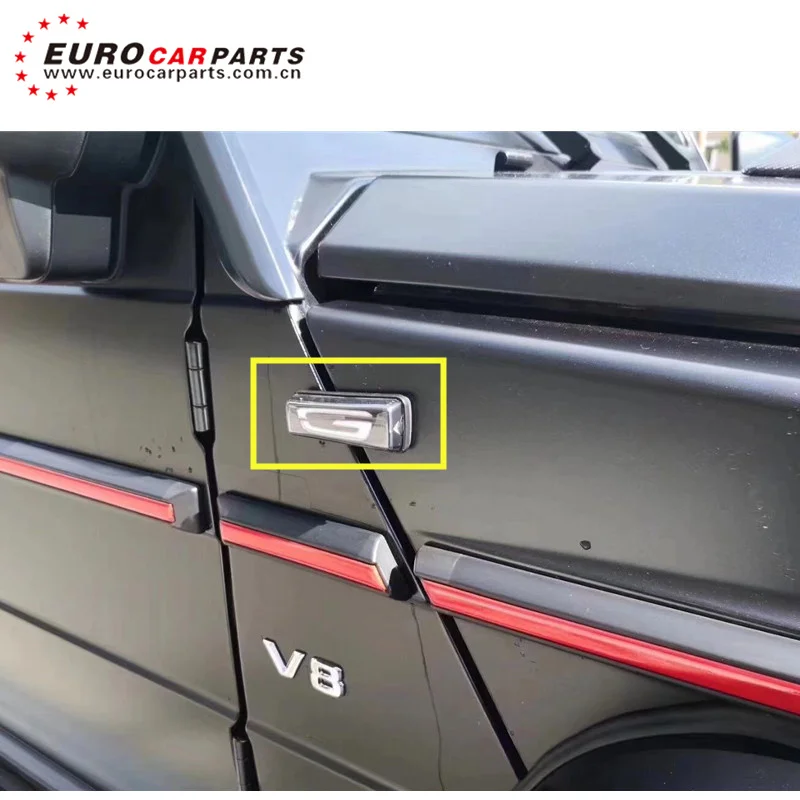 

Светодиодные светильники для крыльев автомобилей, подходят для G класса W463 от 1990 года до 2018 года, запчасти для автомобилей, канал для крыльев w463, высокое качество, распродажа