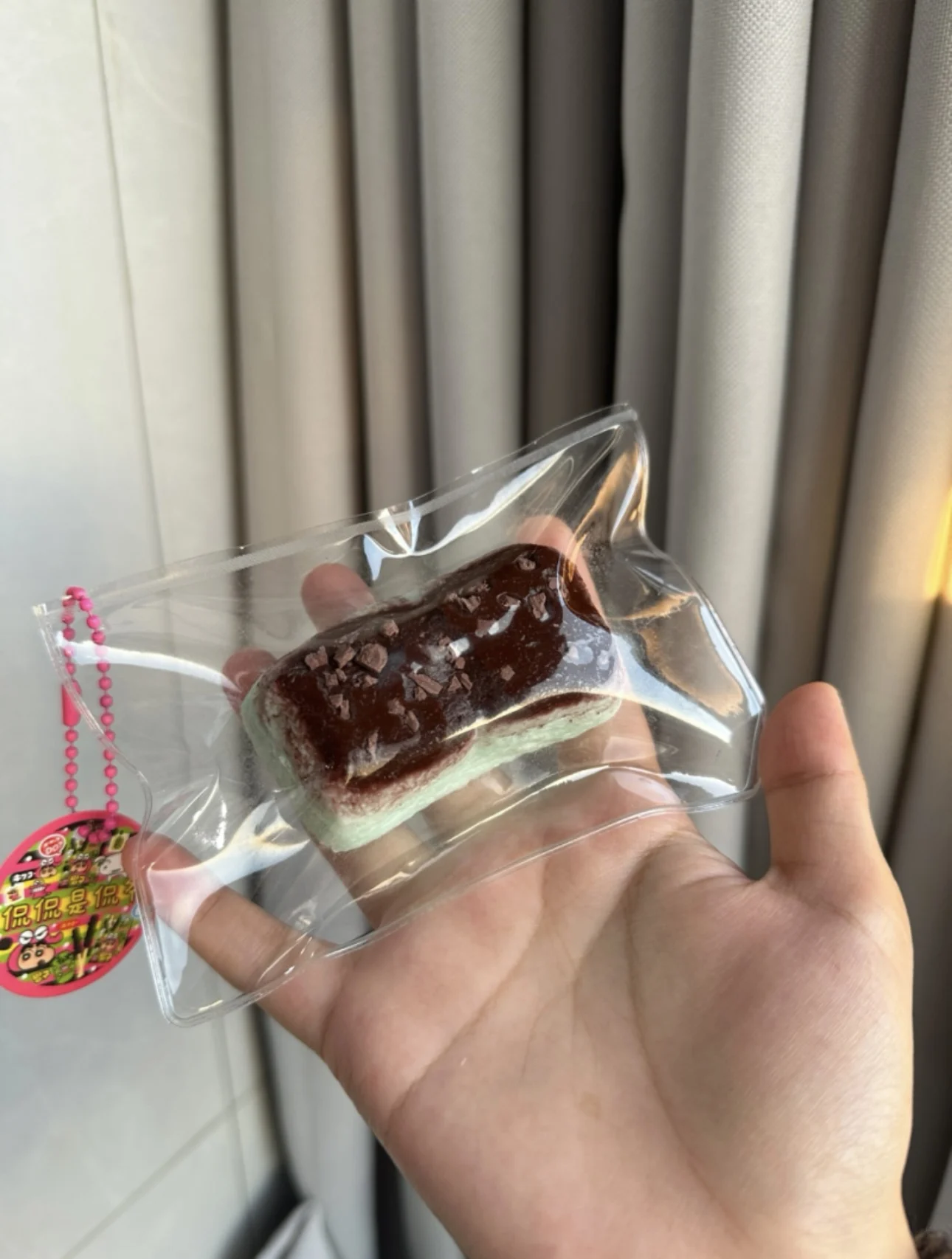 

Squishy Toy Mushy Silicon Mochi Toy Mint Chocolate Super Soft Muddy Feel Squishy Hand Relax