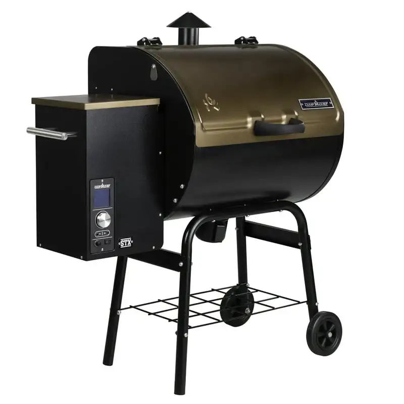 

PG24STXB - Bronze Pellet Smoker Grill with 10 Smoke Settings, Patented Ash Cleanout Feature, PID Temperature Controller Bbq gril