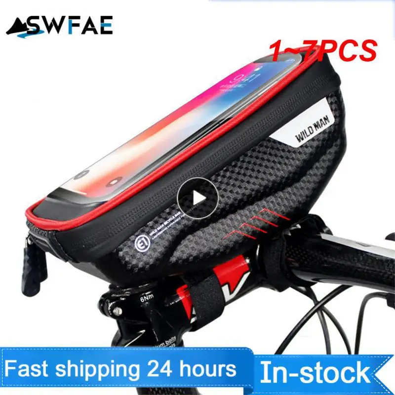 

Сумка на руль велосипеда, водонепроницаемая, 5,8/6,0 дюймов, 1-7 шт.