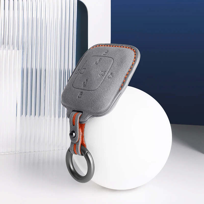 

Замшевый чехол для брелока Zeekr 001 ZEEKR X 2023 2024