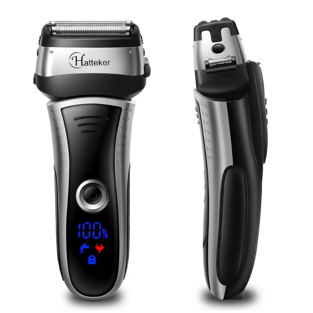 

2022 WaterProof Professional Electric Shaver for Men Razor for Men Mower Beard Trimmer Barber Shaving Machine T9 Hair Clipper
