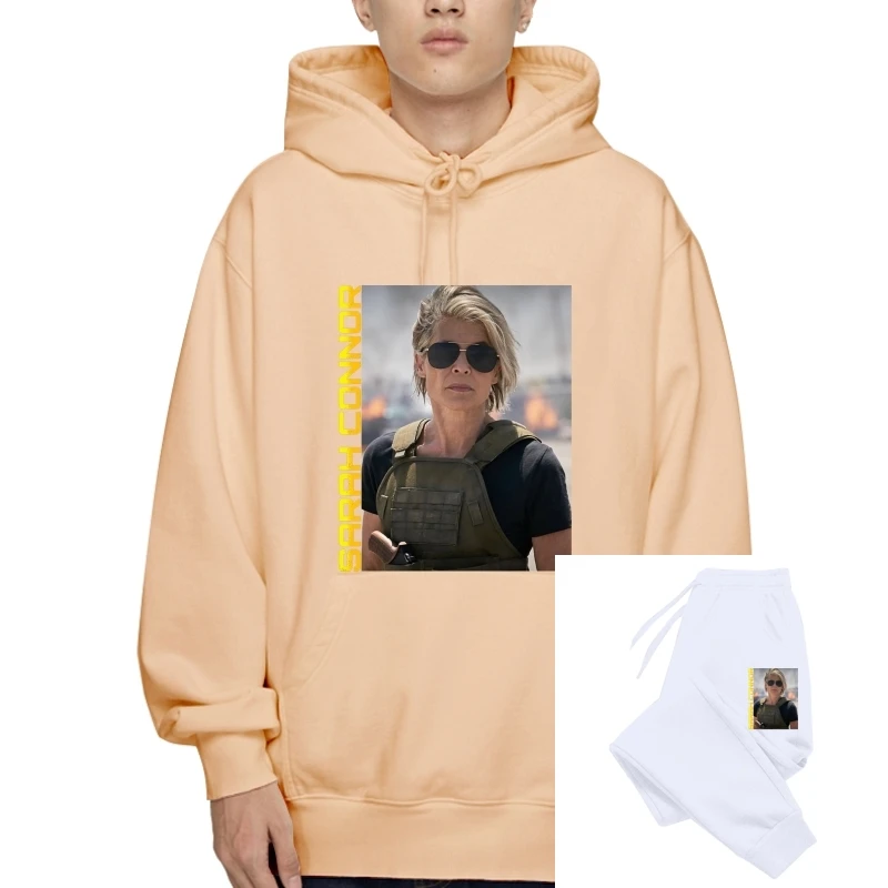 

Мужская толстовка с капюшоном Terminator Dark Fate Sara Conner