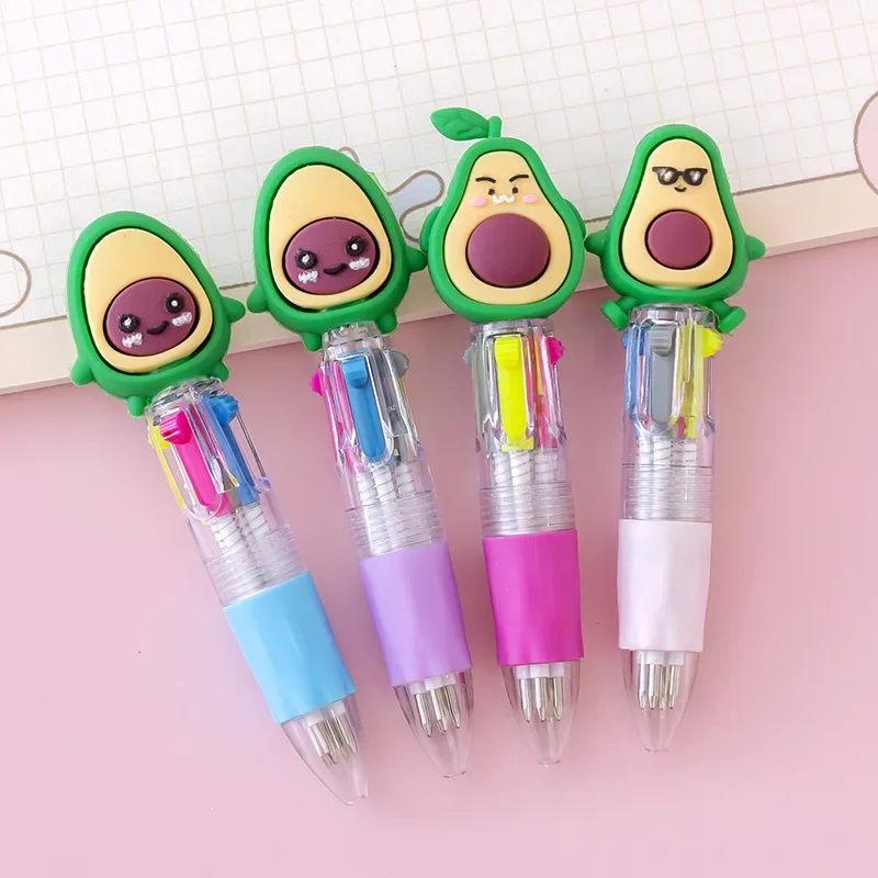 5 шт./лот Kawaii мультфильм разноцветные шариковые ручки милые очаровательные кроты