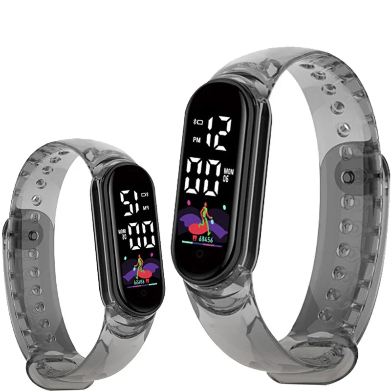 

Fashion Touch Screen Sports Men Women's Luminous Calendar World Time Ultra-light Ladies Fitness Bracelet Free Shipping Best