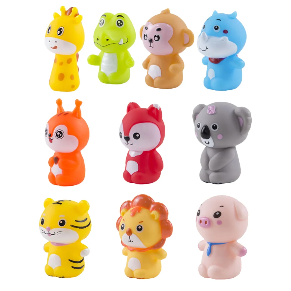 

2 Sets Toddler Bath Toy Finger Toys Storytelling Puppet Kids Puppets Toddlers