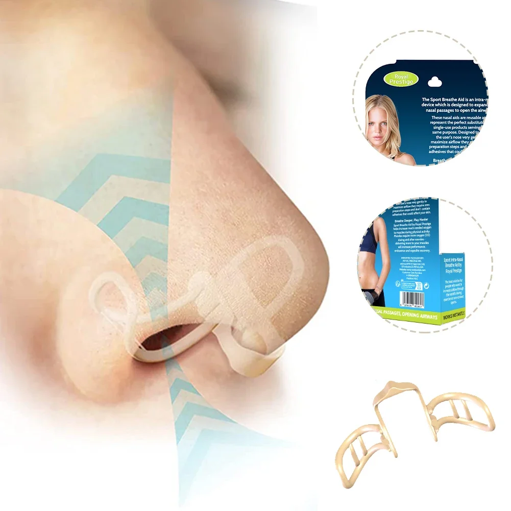 Силиконовый зажим для носа против храпа