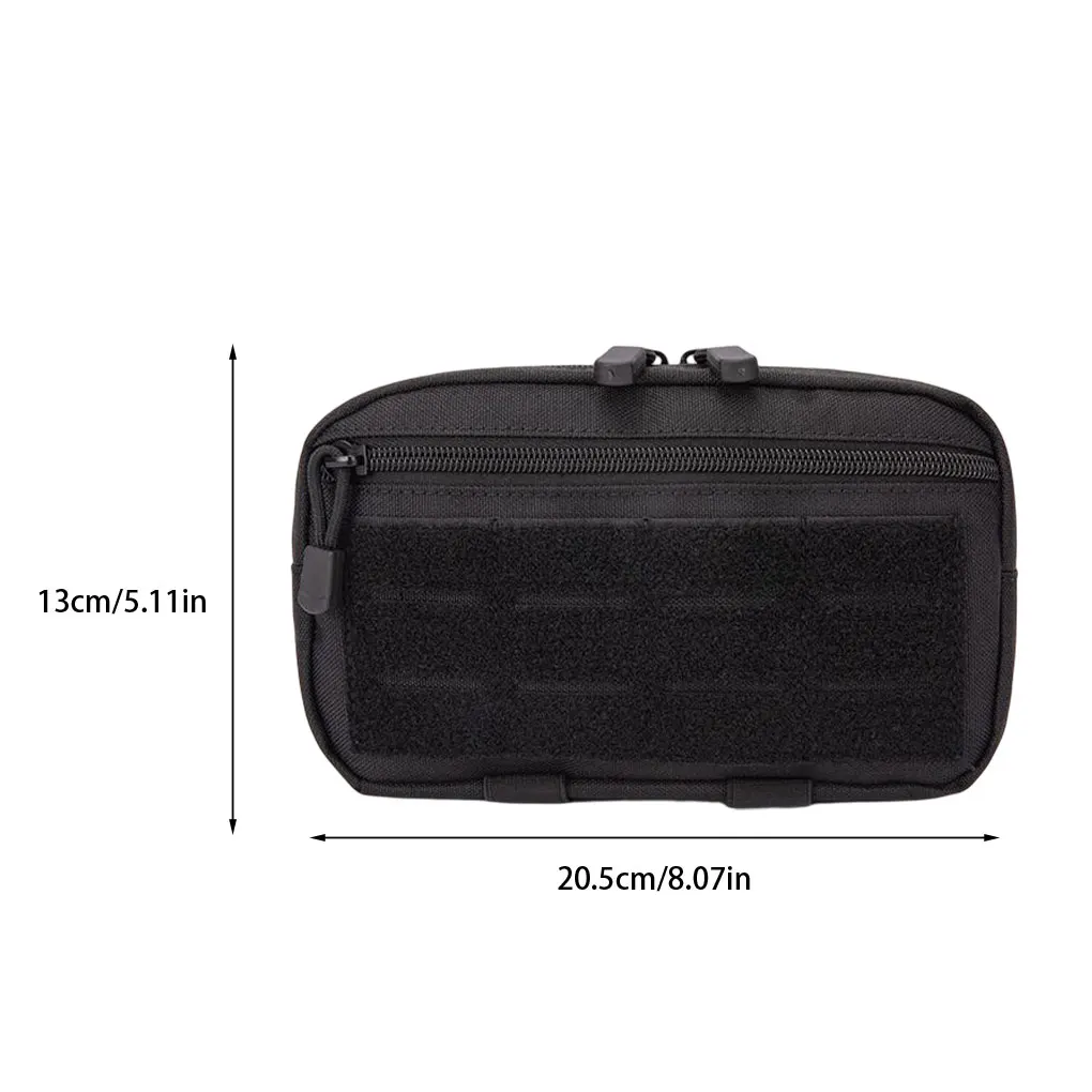 Tactical Pack Pouch First Aid Kit Waist Bag Tool Multi-functional Nylon Pouches for Hunting Organizer Accessory Black