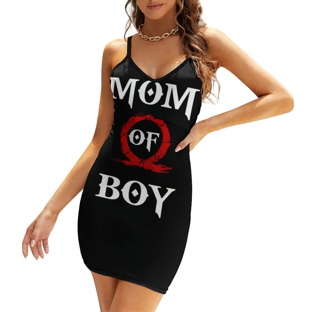 

Exotic Kratos God Of War 2 Ragnarok Is Coming 8 Women's Sling Dress Humor Graphic Clubs Woman's Clothing Strappy Dress Graphic