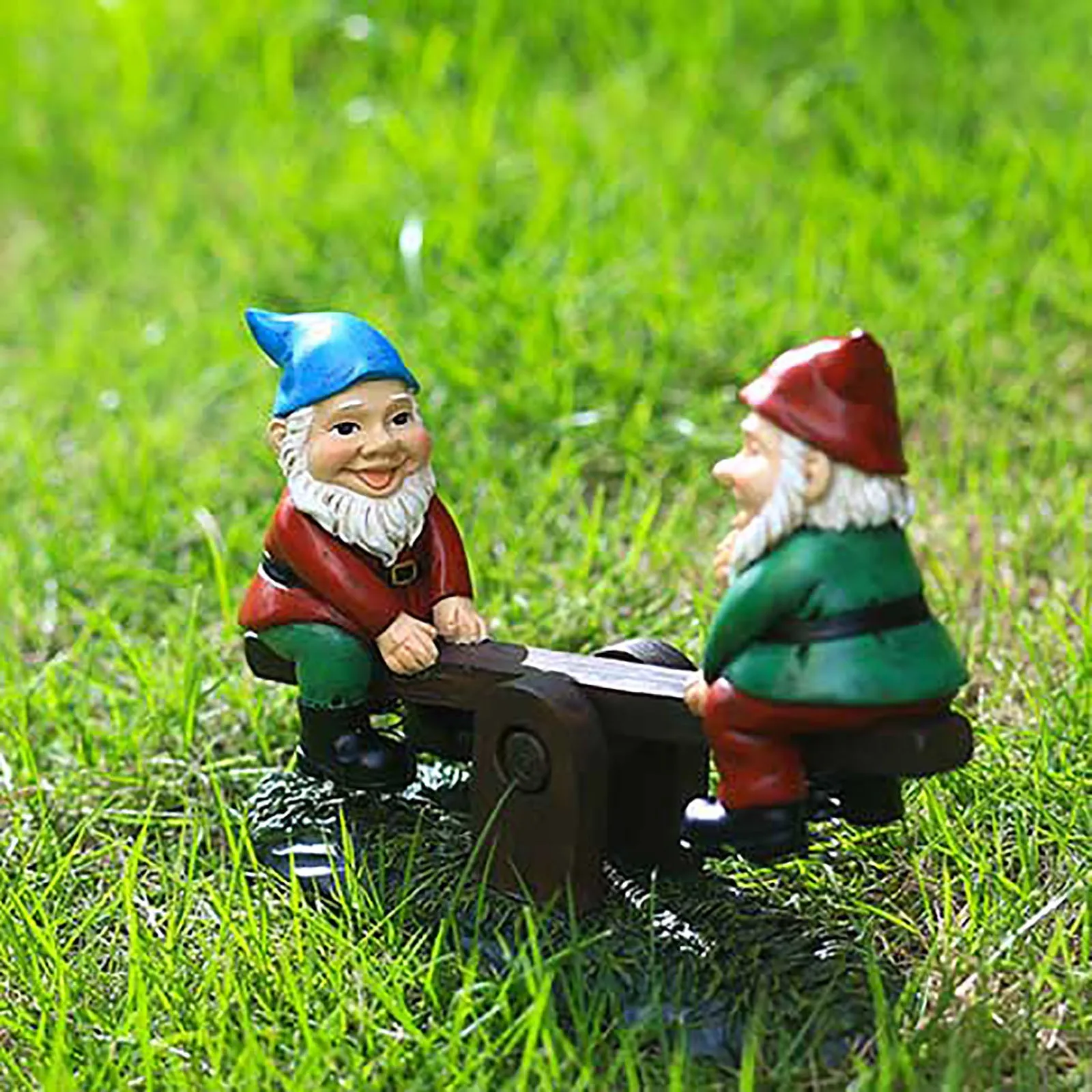 Мультяшный милый гном карликовый морской сад искусственное украшение для улицы