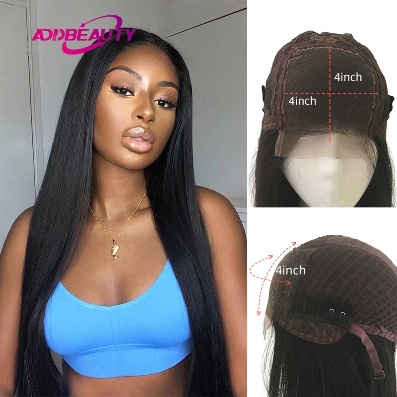 

Парики на сетке, прямые человеческие волосы, 13 х4 дюйма