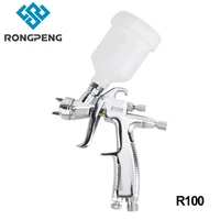 rongpeng r100 professional industrial spray gun air power spray gun for water based paint auto car refinish