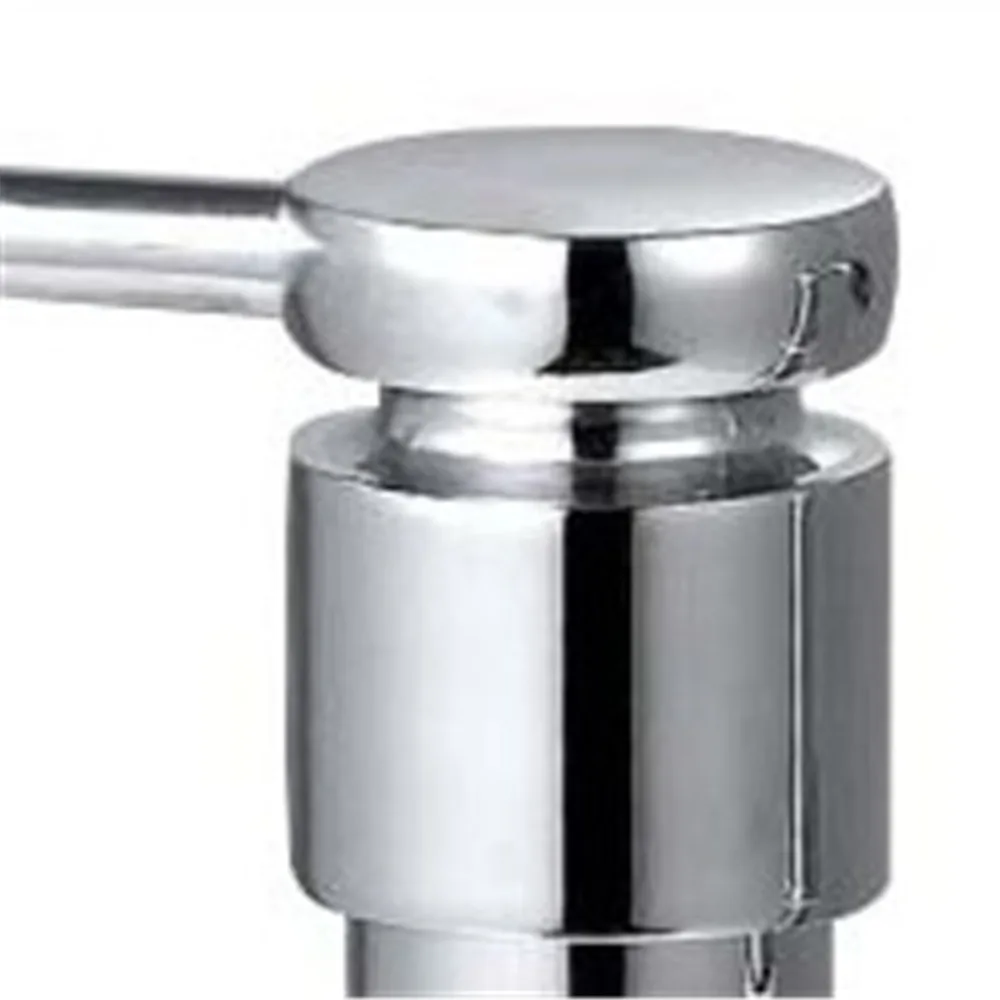 Дозатор для мыла раковины медная головка со стальной бутылкой контейнер