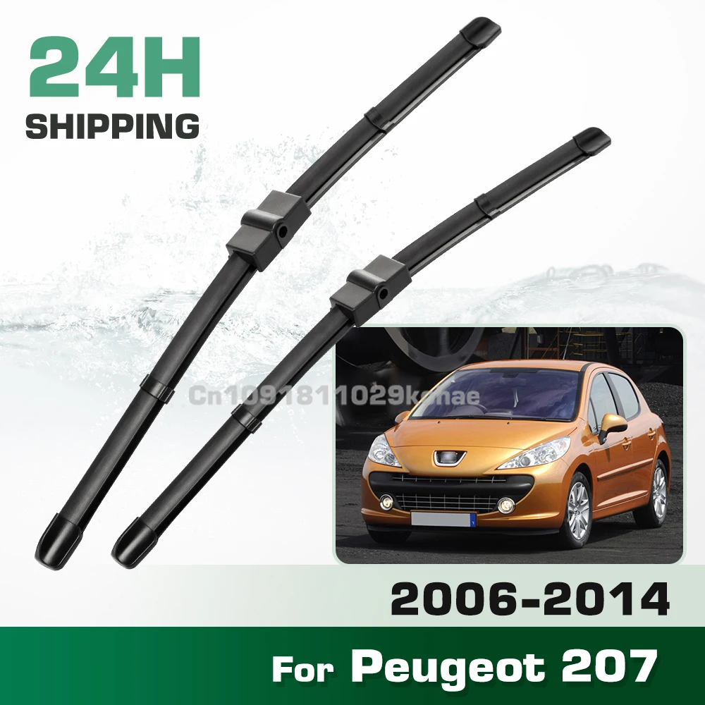 Для Peugeot 207 207CC SW CC 2006-2014 2007 2008 LHD и RHD передние щетки стеклоочистителя лобовое
