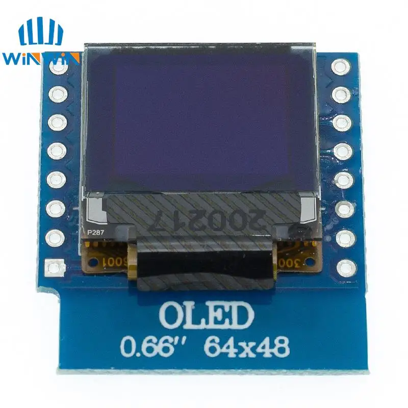 ЖК-дисплей для WEMOS D1 MINI ESP32 64X48 IIC I2C