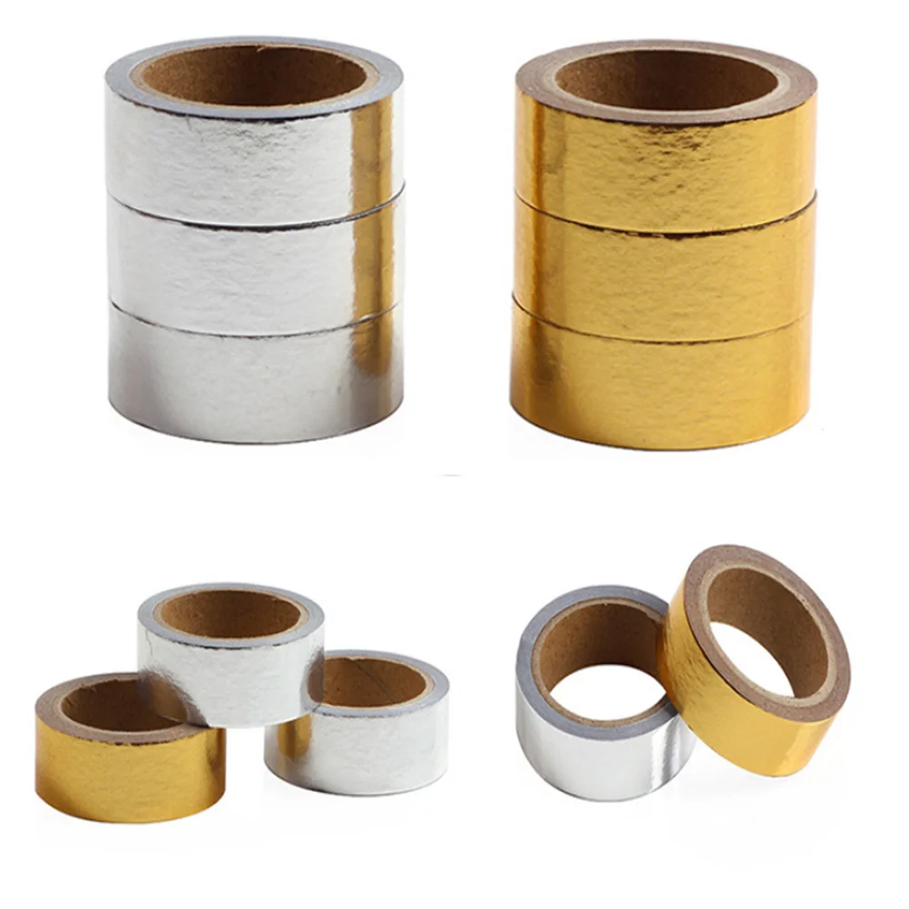 

10 Rolls Paper Tapes Washi Tapes Stickers Washi Paper Tapes Decoration Tape Stickers for DIY Craft