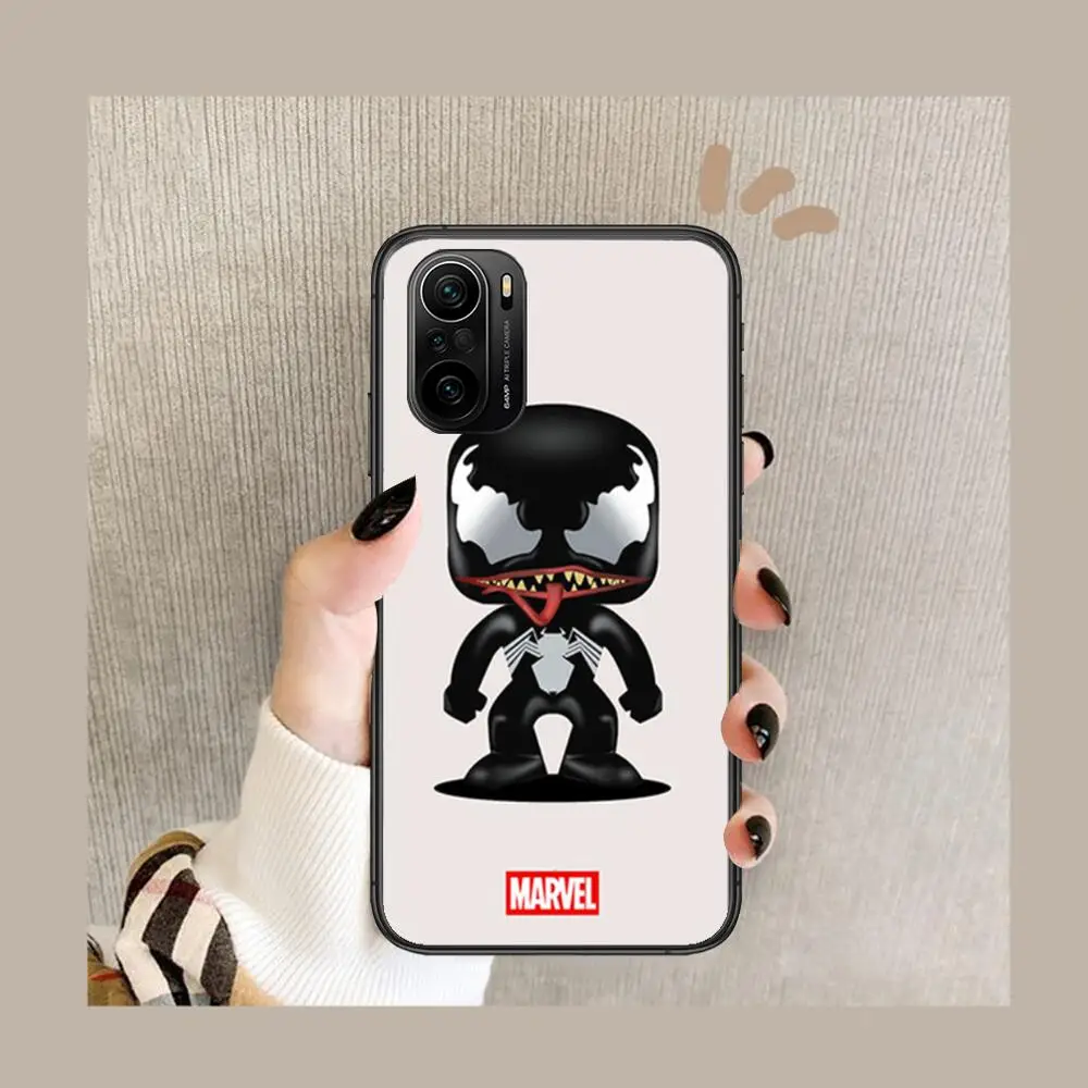 Чехол для телефона deadpool spiderman xiaomi redmi POCO F1 F2 F3 X3 Pro M3 9C 10T Lite NFC черный силиконовый