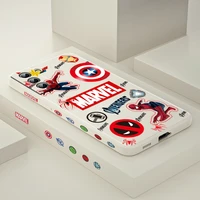 marvel hero cute avengers for samsung galaxy s22 s21 ultra s20 s10 note20 plus pro lite fe liquid left silicone soft phone case