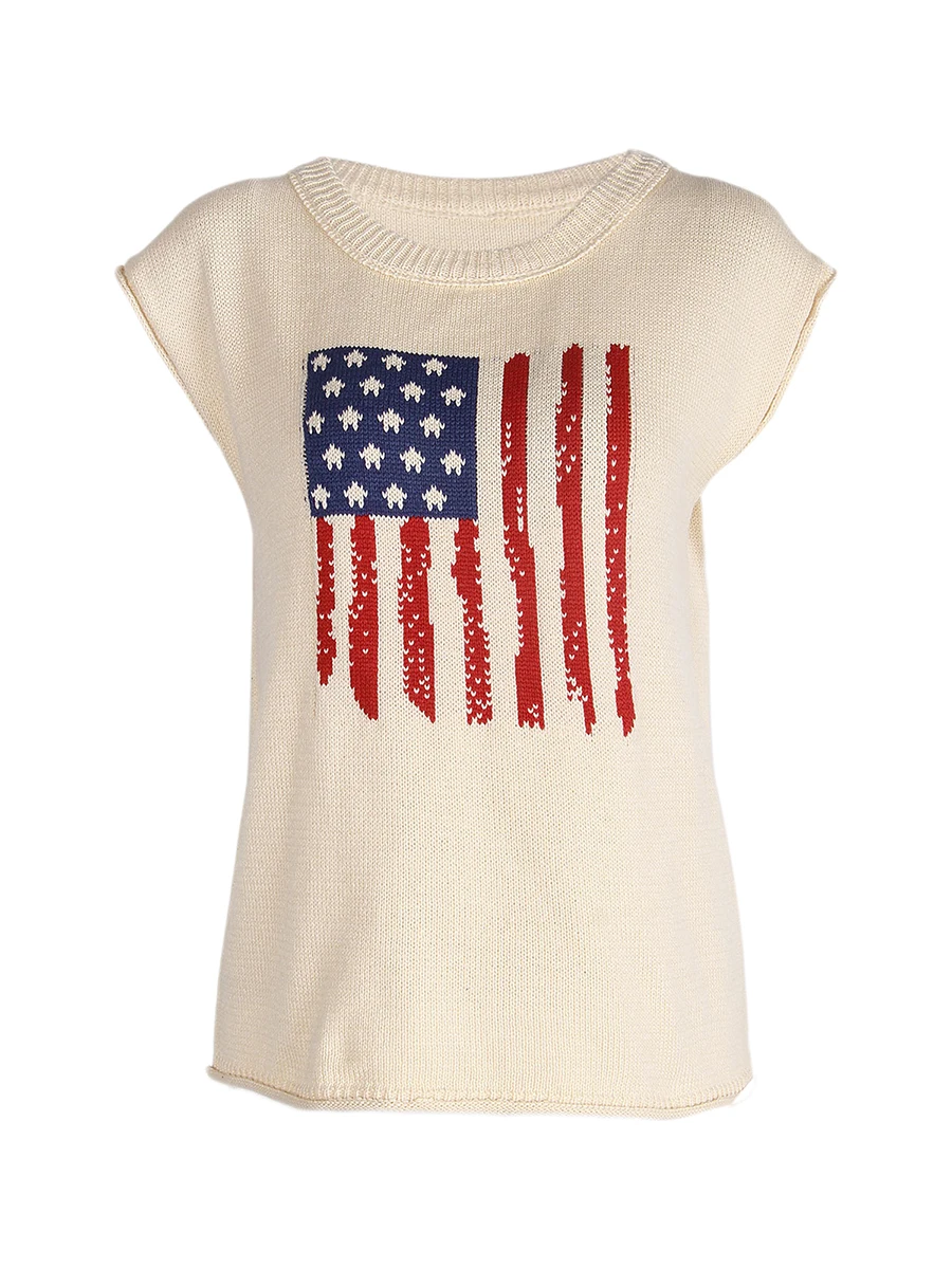 Женский летний модный свитер топы с короткими рукавами и круглым вырезом