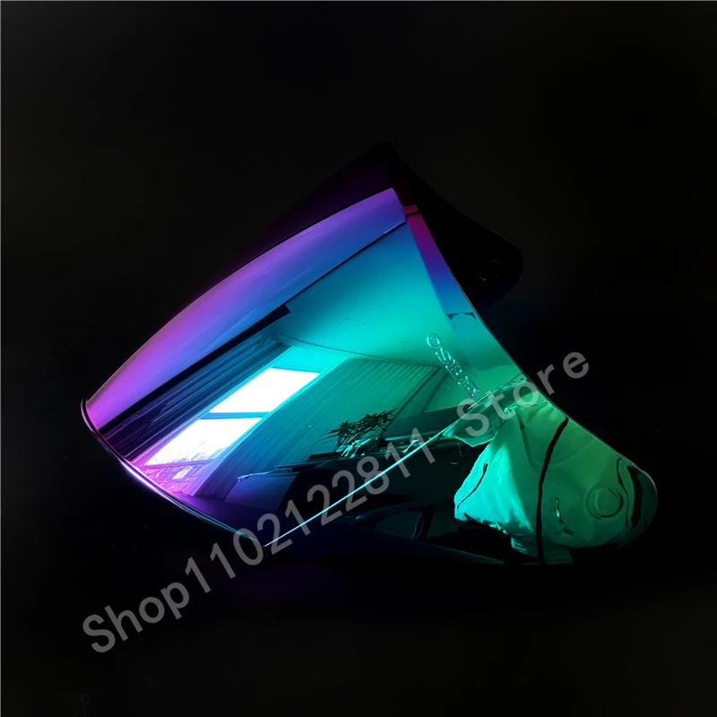 Motorcycle Full Face Shield Motorcycle Helmet Visor Lens Shield Visor Glasses PC Lens for KYT GP enlarge