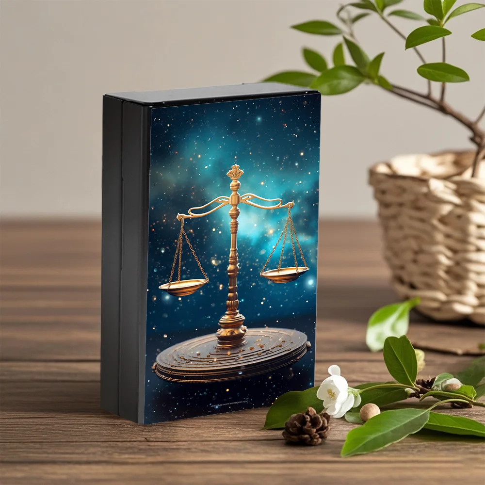 Тонкий алюминиевый портсигар Прочный и стильный металлический дизайн идеальный