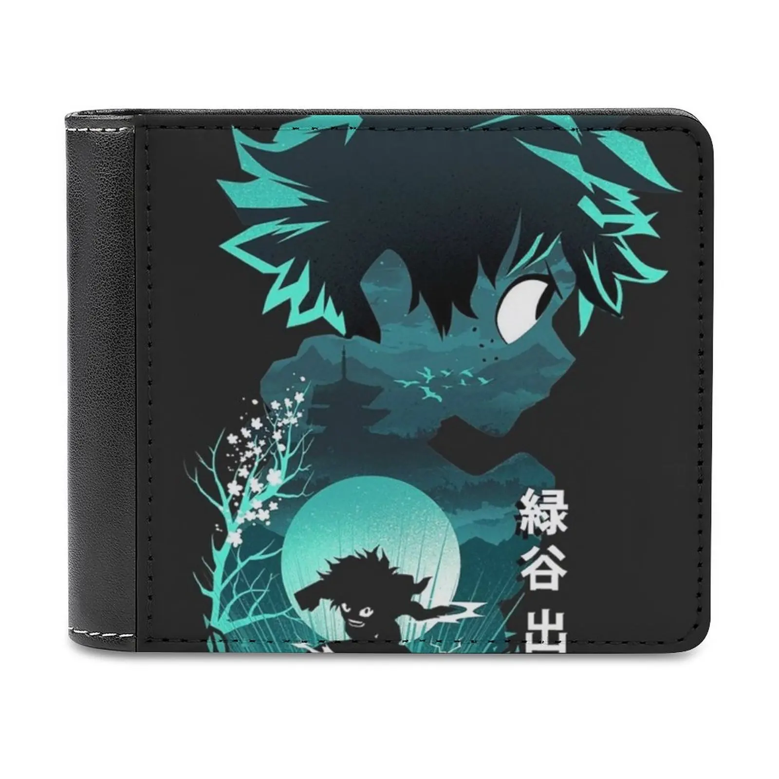 

Кожаные кошельки Izuku Midoriya, мужской кошелек, держатели для кредитных карт, высококачественный кошелек Boku No Hero моя Академия Bnha Mha Anime