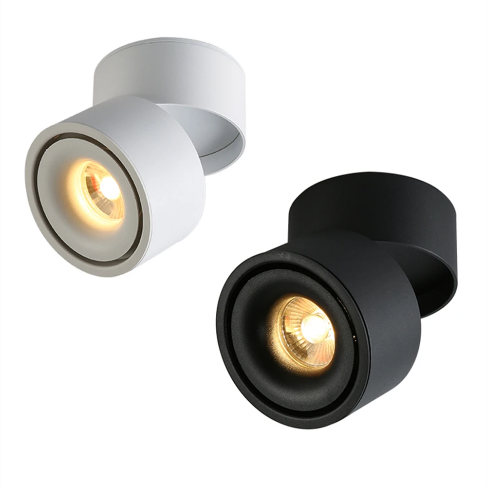 Светодиодный потолочный светильник поверхностного монтажа с регулируемой